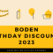 Boden Birthday Discount In 2023 : Save Big on Stylish Apparel by Fashionfalse.com